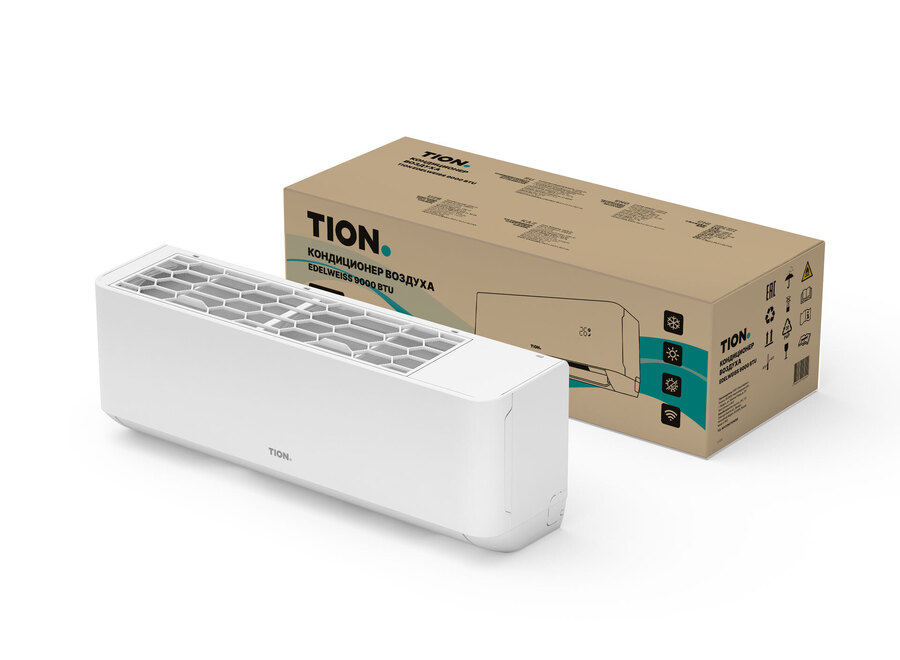Инверторная сплит-система Tion Edelweiss BTU 9000 - отопление, вентиляция и кондиционирование