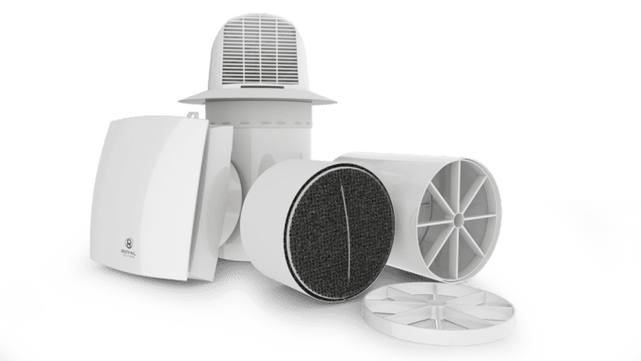 Приточно-вытяжная установка Royal clima FIATO RCF-70 LUX - отопление, вентиляция и кондиционирование