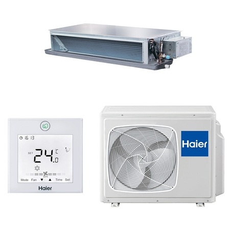 Канальная сплит-система Haier Super Match AD25S2SS1FA / 1U25S2SM4FA - Градмаг Канальная сплит-система Haier Super Match AD25S2SS1FA / 1U25S2SM4FA - отопление, вентиляция и кондиционирование