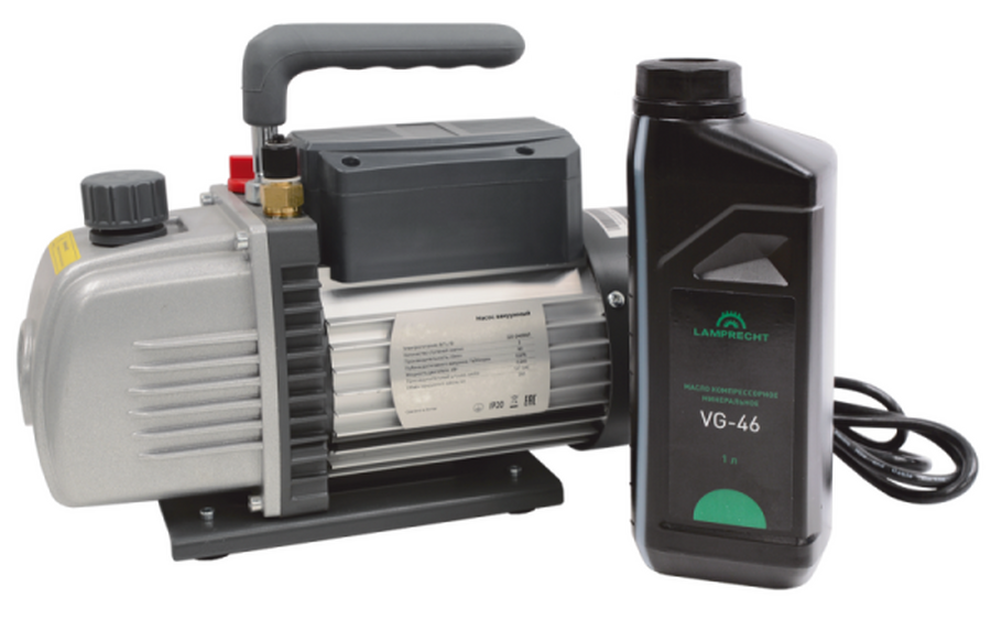 Масло компрессорное минеральное VG-46 1,0л LAMPRECHT LT-VG46 - отопление, вентиляция и кондиционирование