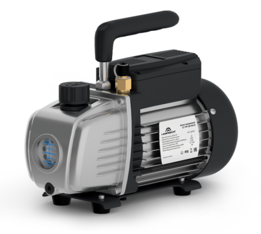 Насос вакуумный LT-VP120-R410 (1-ступ., 60л/мин, 60 microns, 1/4 SAE) LAMPRECHT - отопление, вентиляция и кондиционирование