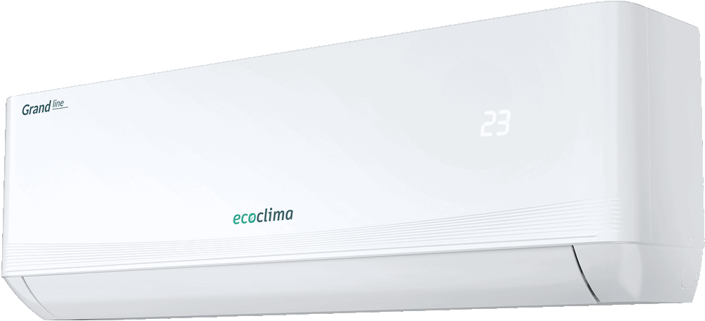 Комплект Настенный внутренний блок мульти сплит системы Ecoclima CMWM-TC09/AA-4R2 25м² + Наружный блок мульти сплит системы на 2 комнаты Ecoclima CM2-