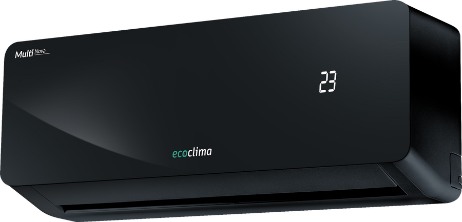 Настенный внутренний блок мульти сплит системы Ecoclima CMWM-CH09/AAB-4R2 (Black) 25м² - отопление, вентиляция и кондиционирование
