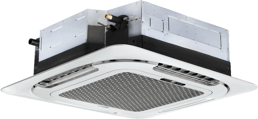 Комплект Кассетный кондиционер Ecoclima ECLCA/I-TC60/4R1 160м² + Наружный универсальный блок кондиционера Ecoclima ECL/I-TC60/5R1 160м² - отопление, вентиляция и кондиционирование