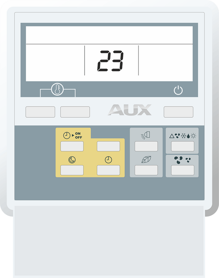 Комплект Канальный кондиционер AUX ALLD-H12/4R1C 35м² + Наружный универсальный блок кондиционера AUX AL-H12/4R1C(U) 35м² - отопление, вентиляция и кондиционирование