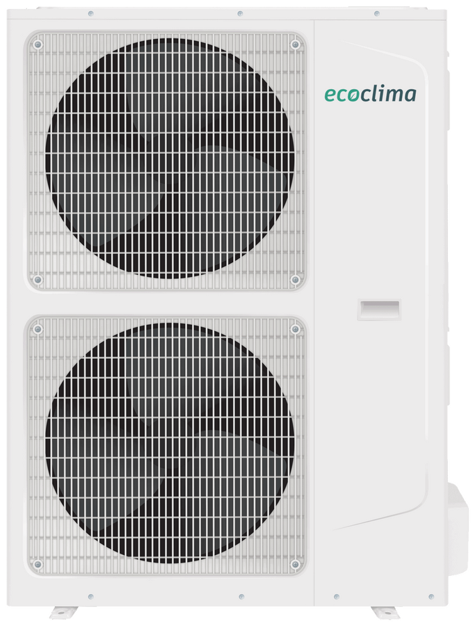 Комплект Кассетный кондиционер Ecoclima ECLCA-H60/5R1C 160м² + Наружный универсальный блок кондиционера Ecoclima ECL-H60/5R1C(U) 175м² - отопление, вентиляция и кондиционирование