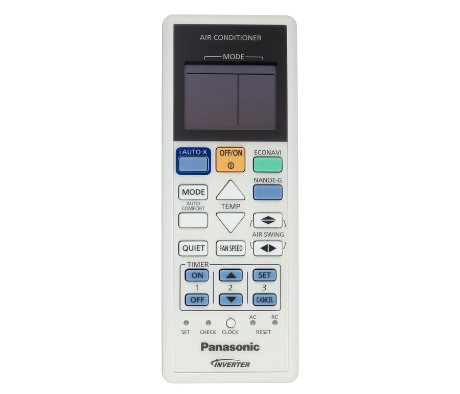 Комплект Настенный кондиционер Panasonic CS-E12RKDW 35м² + Наружный блок сплит системы Panasonic CU-E12RKD 35м² - отопление, вентиляция и кондиционирование